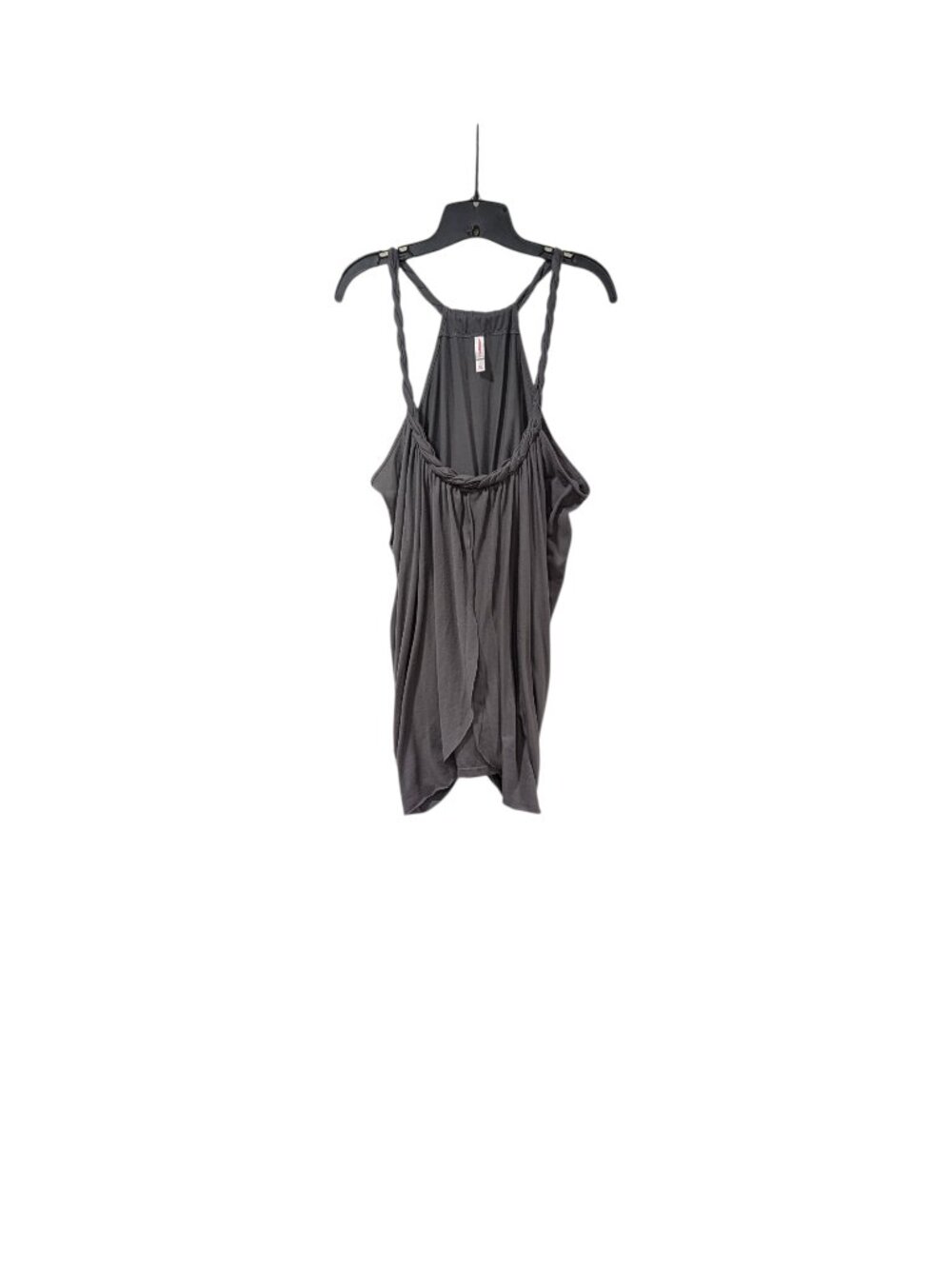 Xhilaration Gray Layered Wrap Tank Top Minimalist Sz XL
